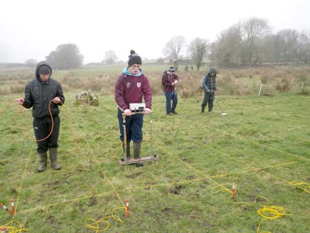 Geophysics at Balla Secondary School, County Mayo